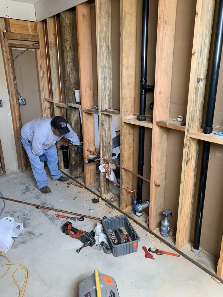 Commercial rough-in plumbing for Trenchless Sewer Repair in Ridgedale